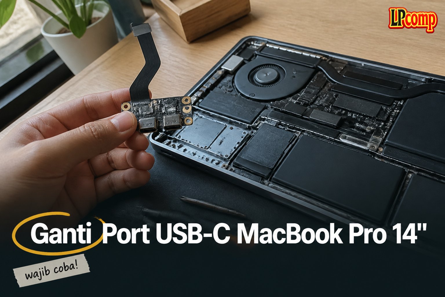 Ganti Port USB-C MacBook Pro 14"