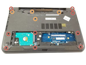 Langkah 3 — Mengganti Screws di Bagian Belakang