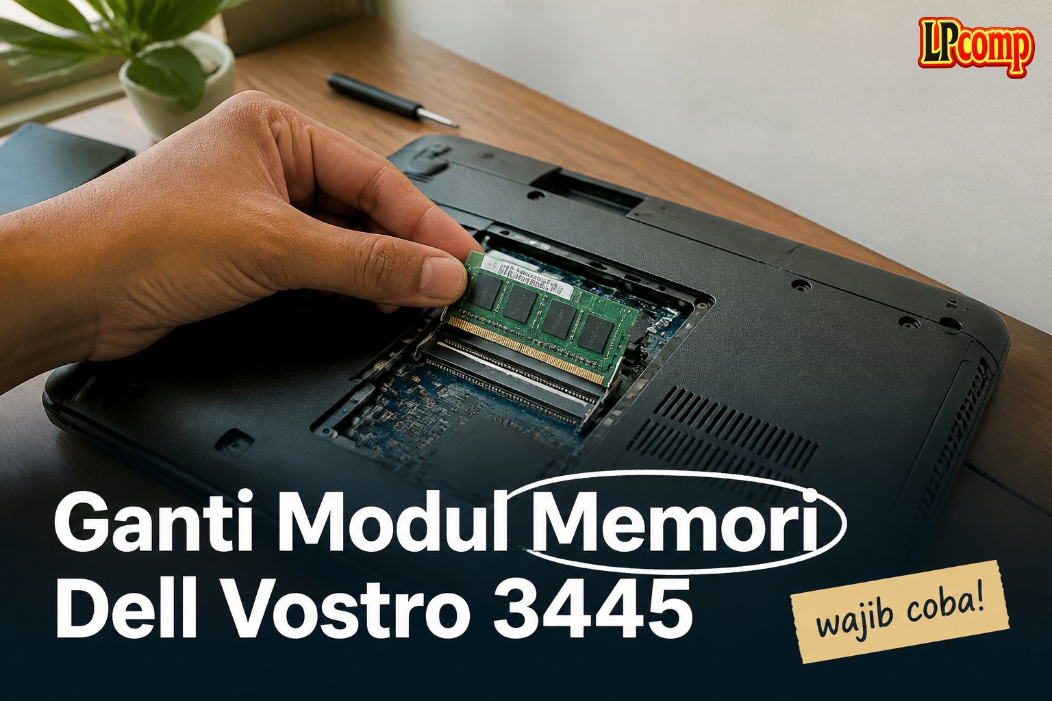 Ganti Modul Memori Dell Vostro 3445