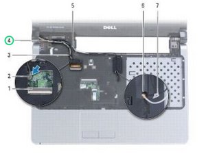 Langkah 2 — Menghubungkan Kabel Display