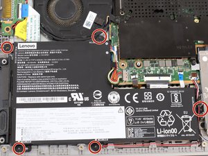 Langkah 5 — Lepaskan Kabel dan Ganti Baterai