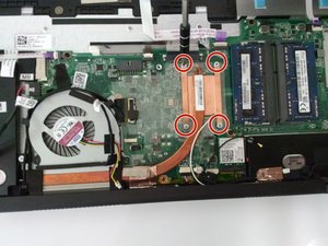 Langkah 10 — Melepas Sekrup CPU