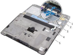 Langkah 4 — Lepaskan Kabel Indikator Baterai