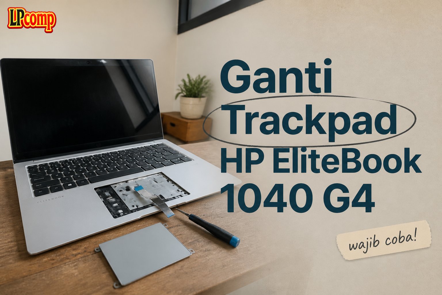 Ganti Trackpad HP EliteBook 1040 G4