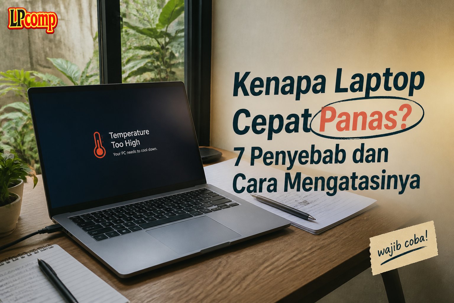 Kenapa Laptop Cepat Panas? 7 Penyebab dan Cara Mengatasinya