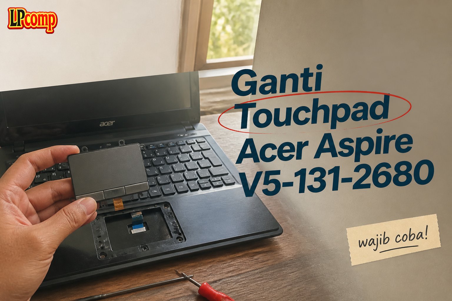 Ganti Touchpad Acer Aspire V5-131-2680