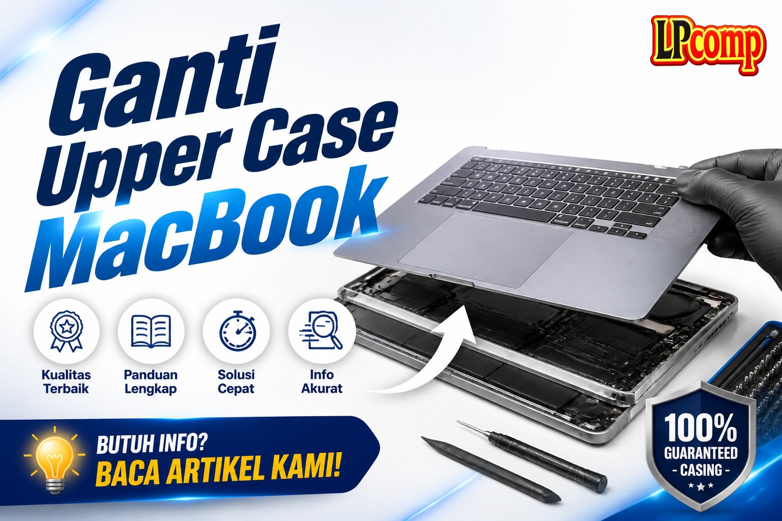 Ganti Upper Case MacBook