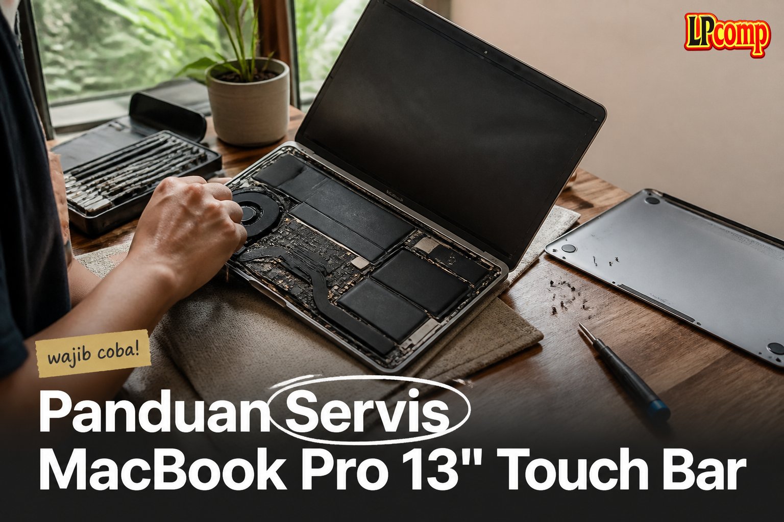 Panduan Servis MacBook Pro 13" Touch Bar