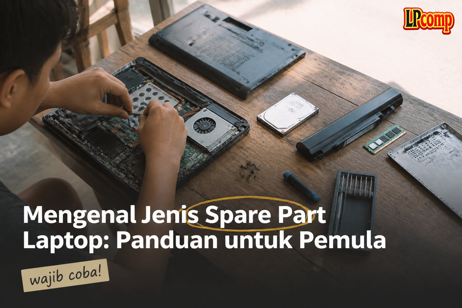 Mengenal Jenis Spare Part Laptop: Panduan untuk Pemula