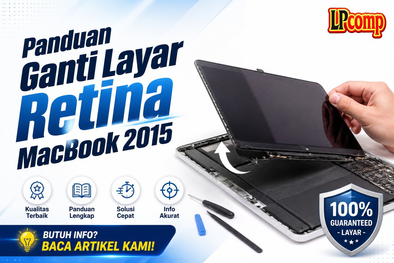 Panduan Ganti Layar Retina MacBook 2015