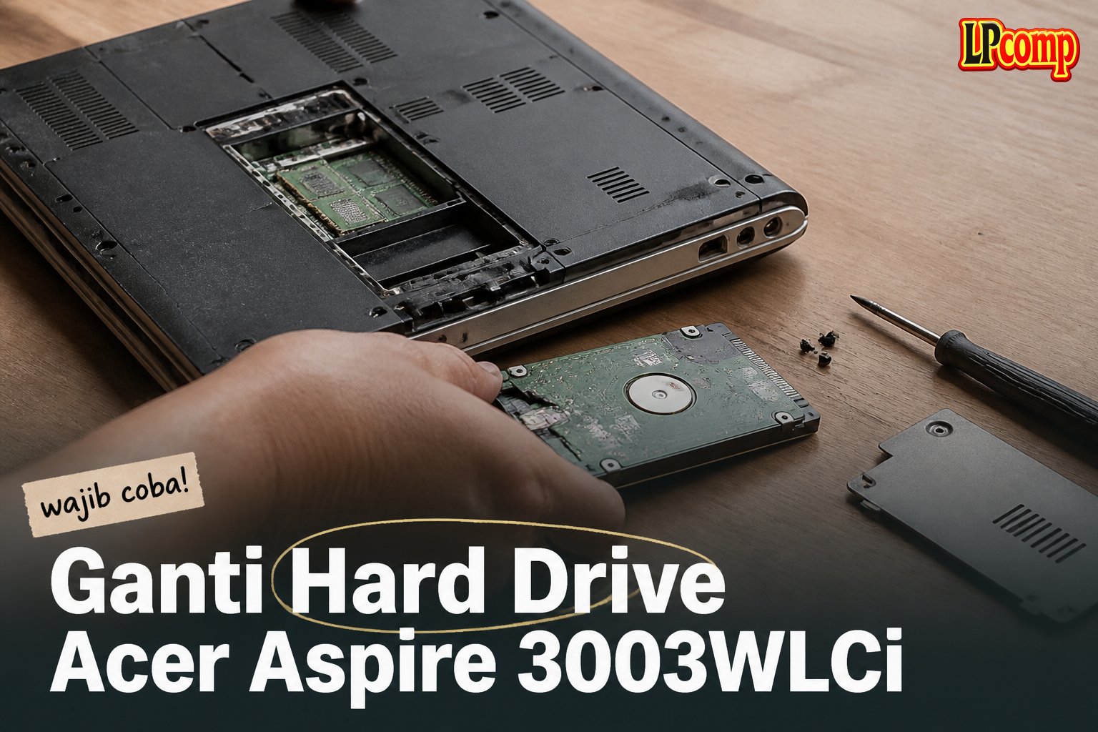 Ganti Hard Drive Acer Aspire 3003WLCi