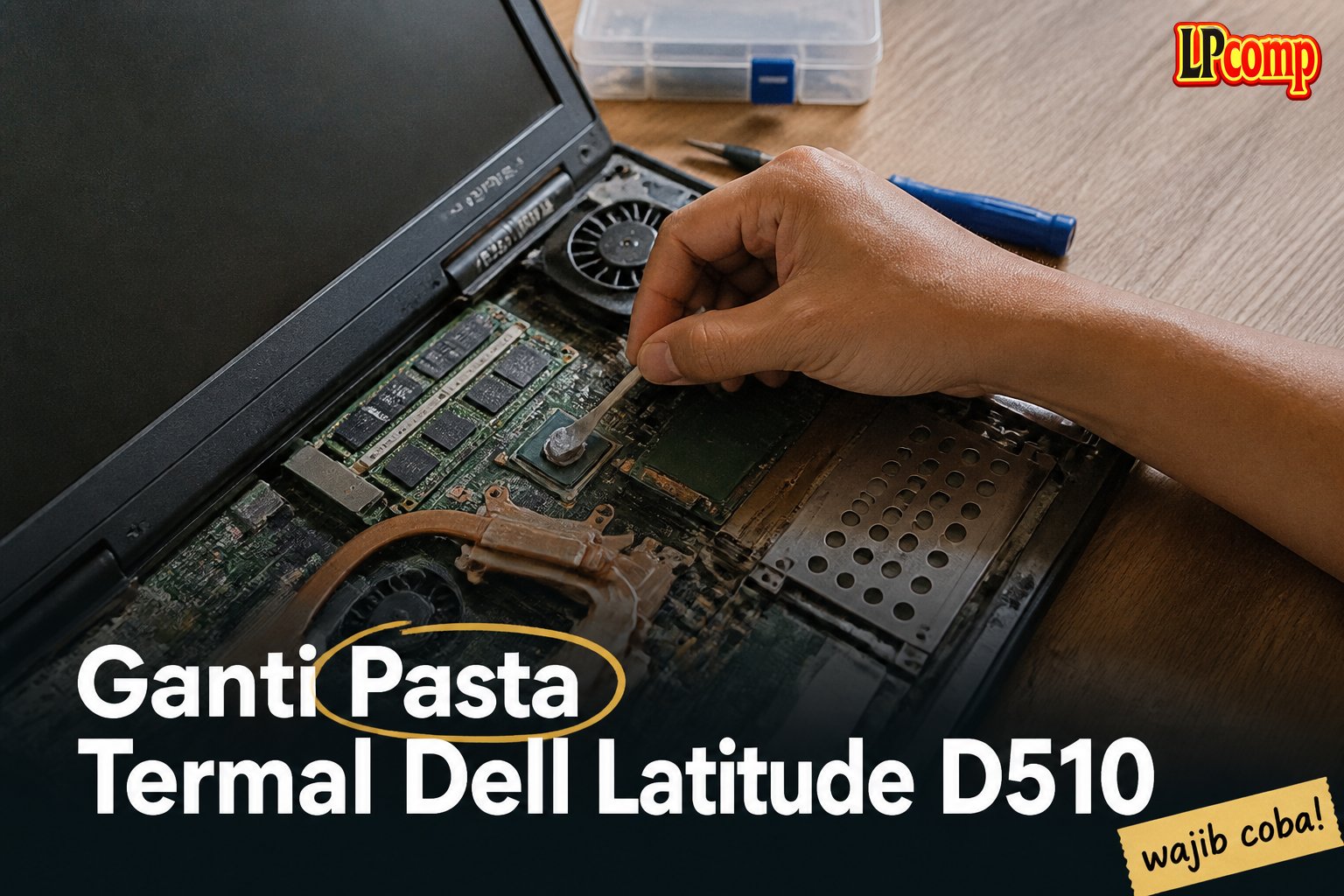 Ganti Pasta Termal Dell Latitude D510