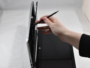 Langkah 5 — Buka Layar dan Lepaskan Panel Keyboard