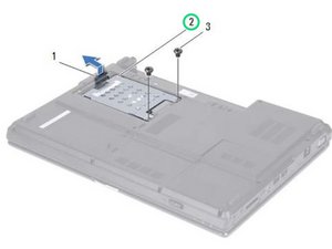 Langkah 5 — Angkat Hard Drive dari Tempatnya