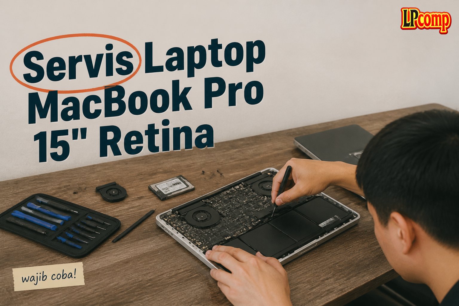 Servis Laptop MacBook Pro 15" Retina