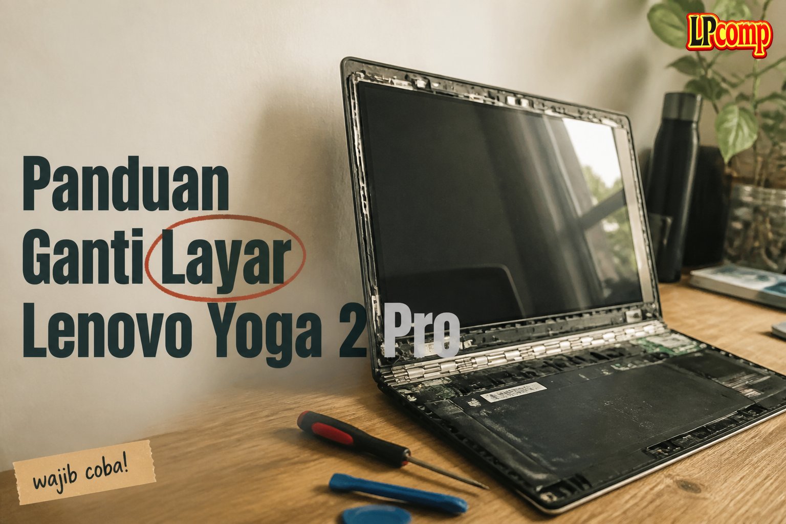 Panduan Ganti Layar Lenovo Yoga 2 Pro