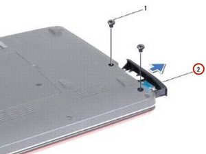 Langkah 2 — Menggeser Hard Drive Assembly