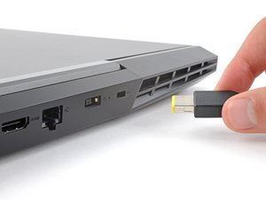 Langkah 1 — Persiapkan Laptop untuk Dilepas