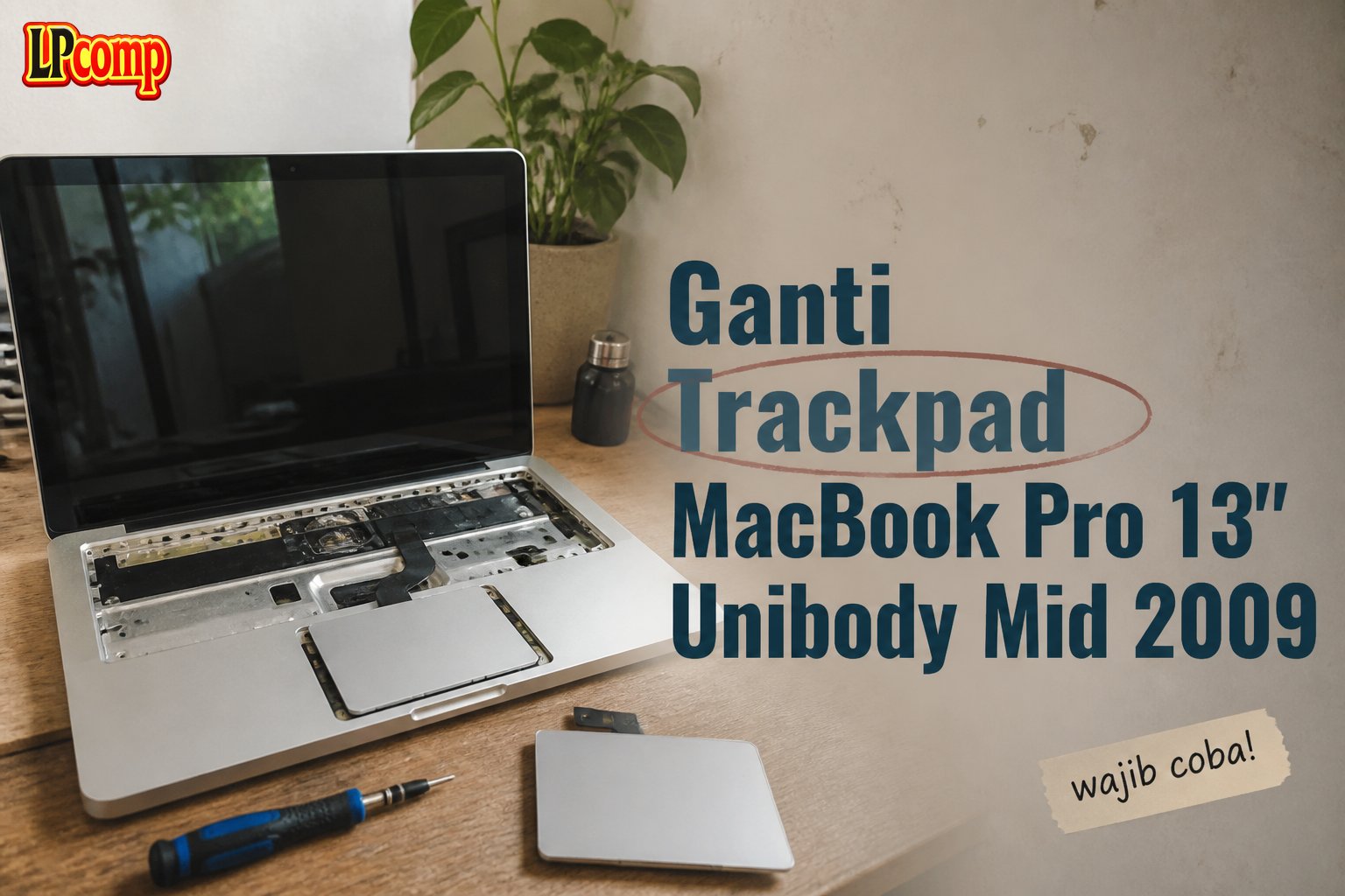 Ganti Trackpad MacBook Pro 13" Unibody Mid 2009
