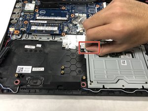 Langkah 6 — Mengangkat Tape dan Trackpad