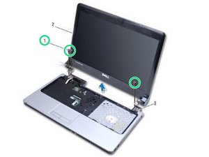 Langkah 5 — Mengangkat Display Assembly