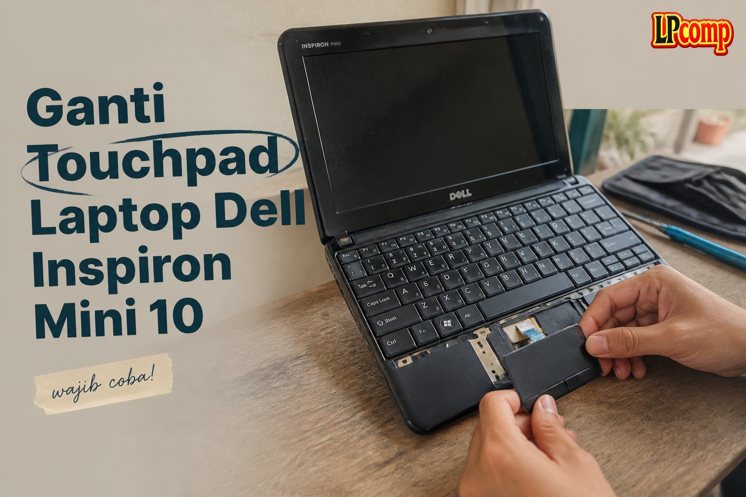 Ganti Touchpad Laptop Dell Inspiron Mini 10