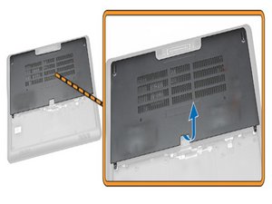 Langkah 3 — Lepaskan Base Cover dari Laptop