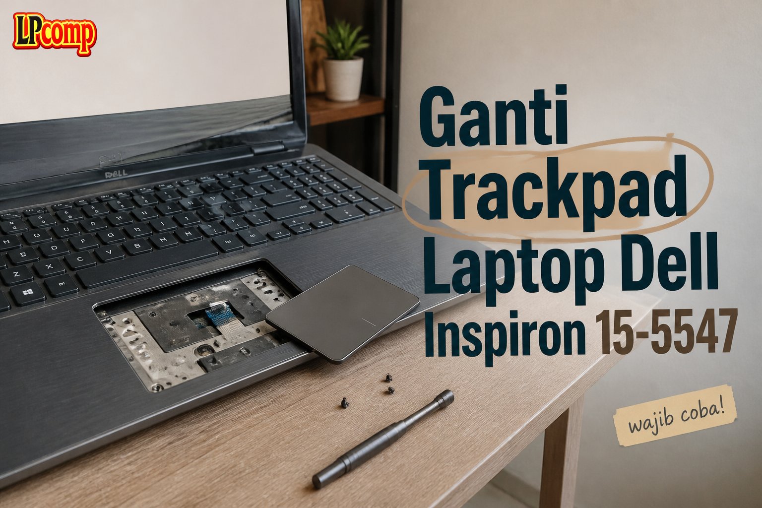 Ganti Trackpad Laptop Dell Inspiron 15-5547