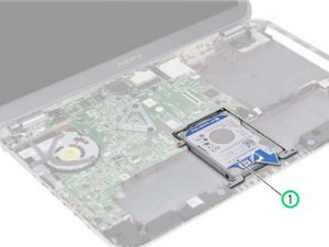 Langkah 7 — Memasang Kembali Hard Drive Assembly