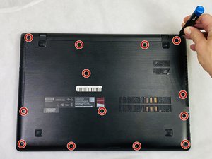 Ganti Casing Belakang Lenovo IdeaPad 110