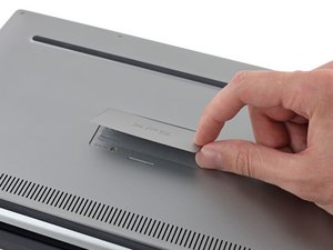 Langkah 2 — Membuka Flap 'XPS' di Bagian Bawah