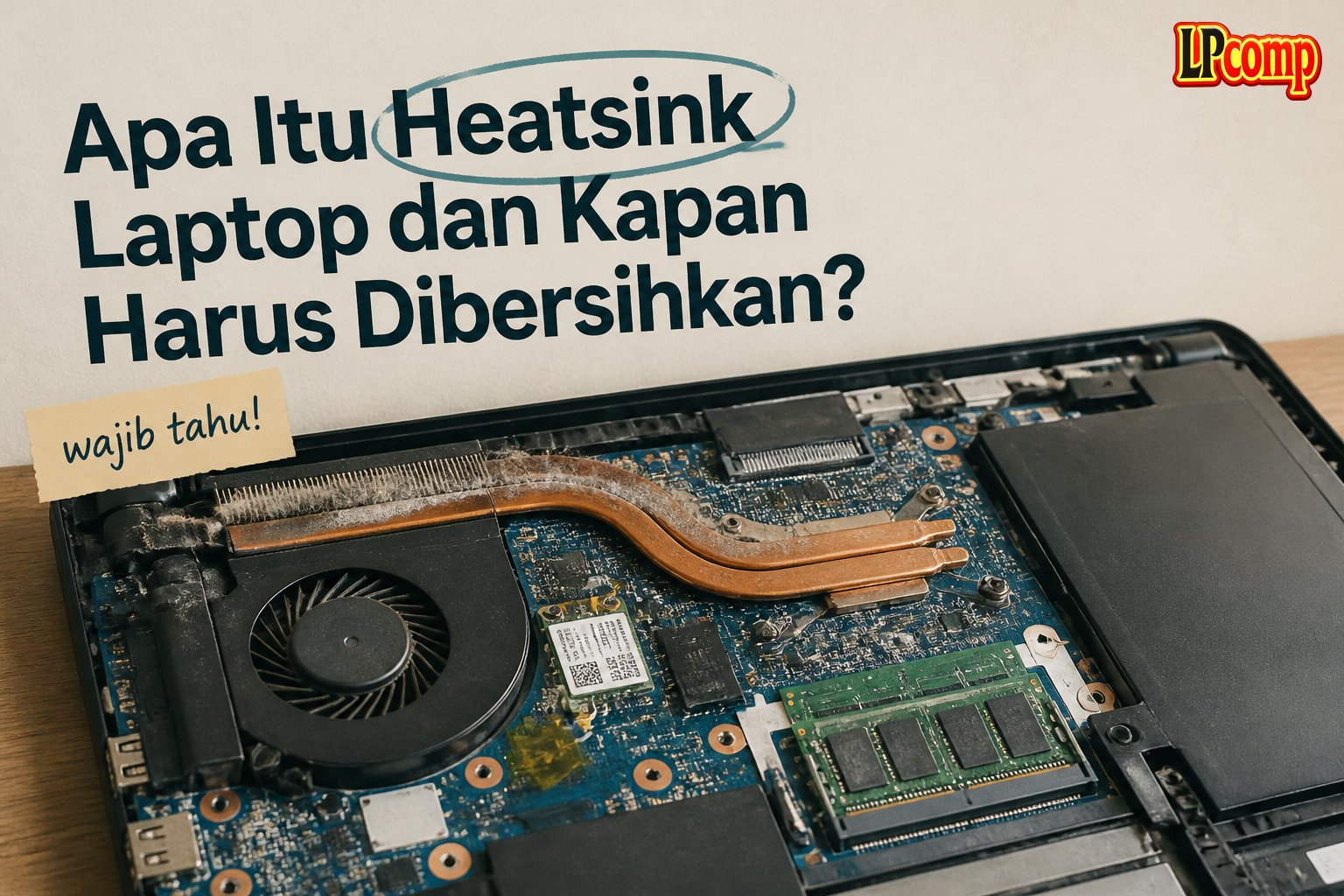 Apa Itu Heatsink Laptop dan Kapan Harus Dibersihkan?
