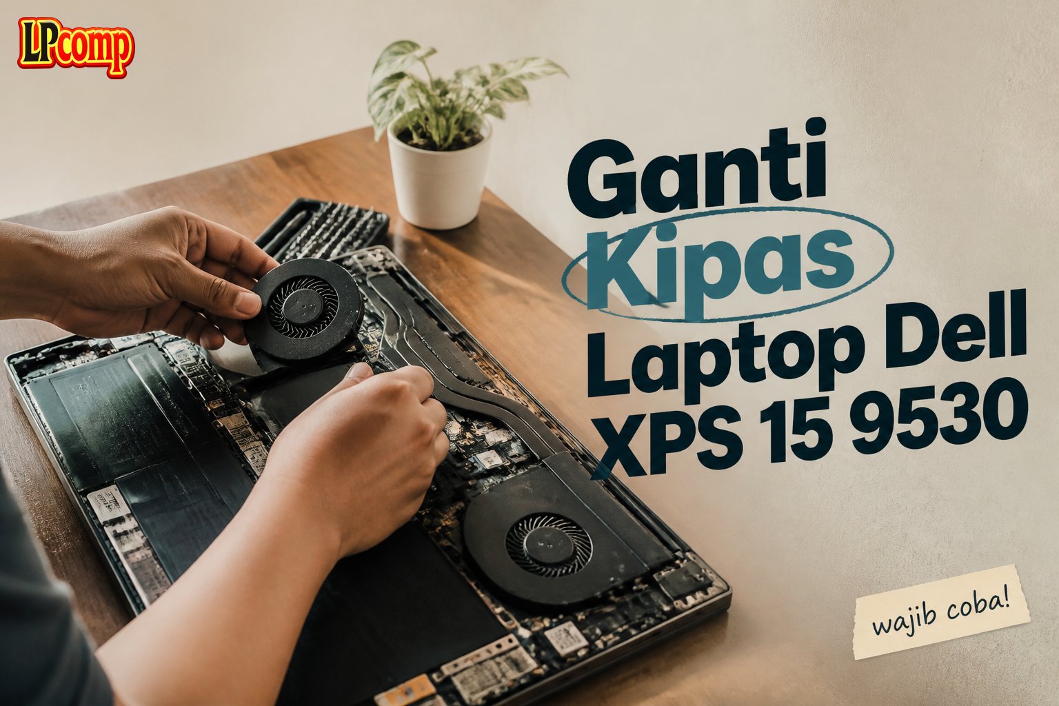 Ganti Kipas Laptop Dell XPS 15 9530