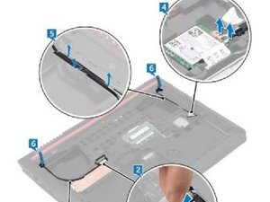 Langkah 4 — Catat Rute Kabel Antena