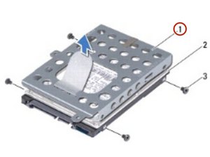 Langkah 6 — Memasang Hard Drive Baru