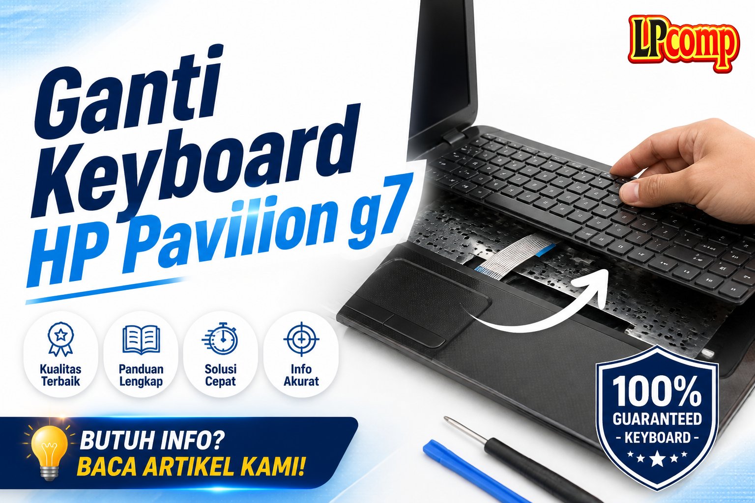 Ganti Keyboard HP Pavilion g7