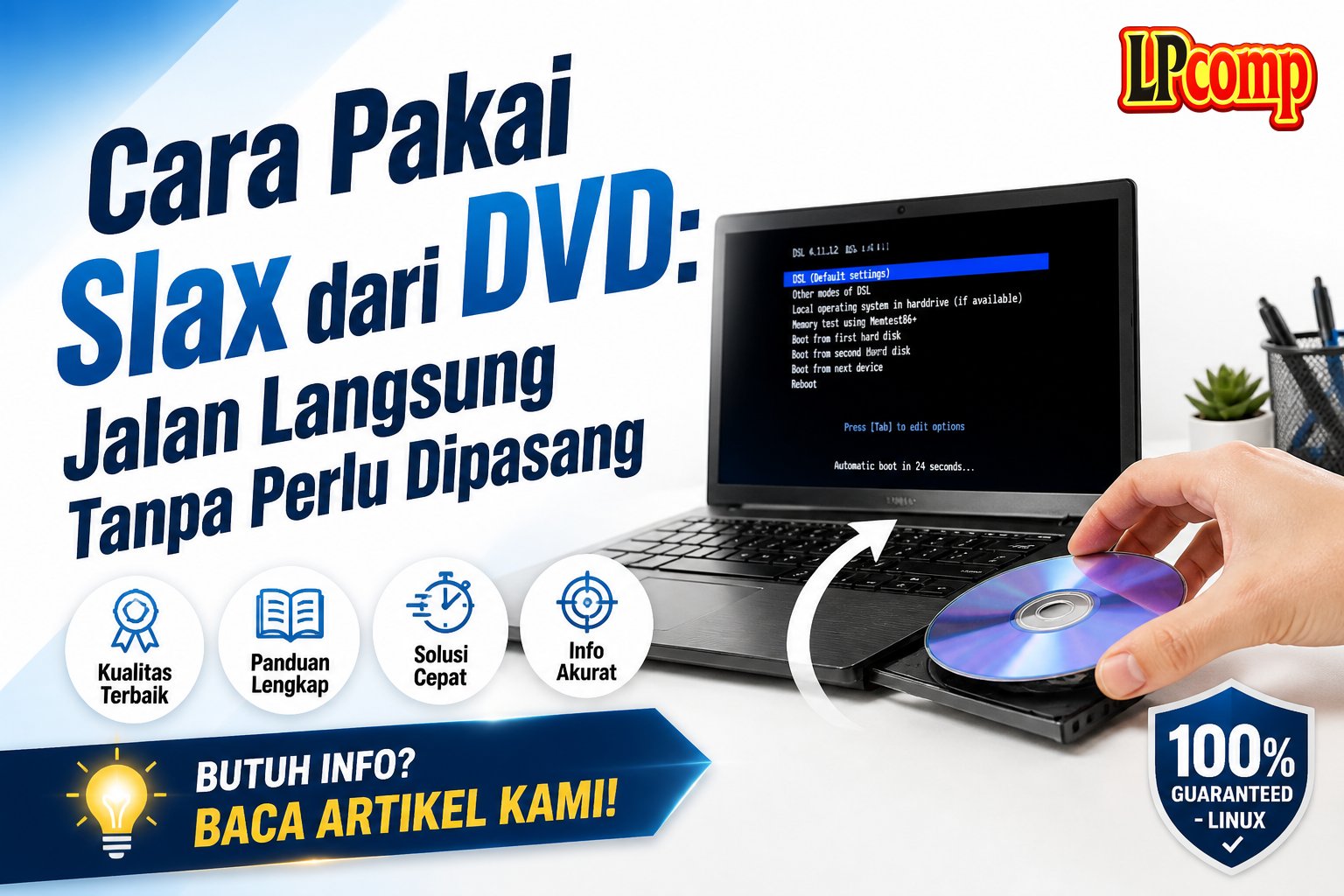Cara Pakai Slax dari DVD: Jalan Langsung Tanpa Perlu Dipasang