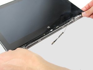 Langkah 7 — Mengangkat Layar dari Engsel