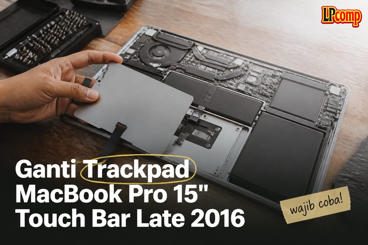 Ganti Trackpad MacBook Pro 15" Touch Bar Late 2016