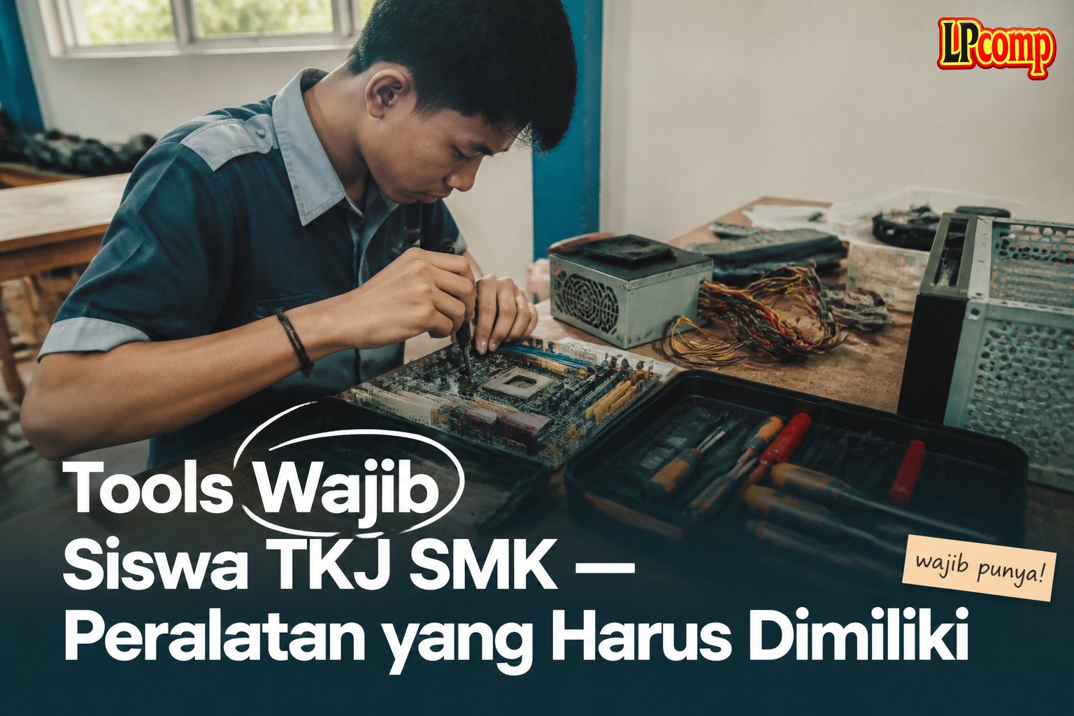Tools Wajib Siswa TKJ SMK — Peralatan yang Harus Dimiliki