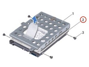 Langkah 6 — Memasang Hard Drive Baru