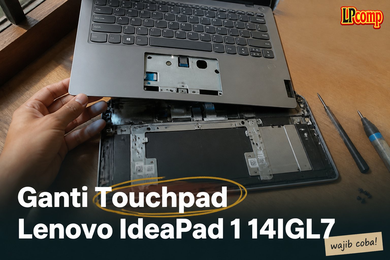 Ganti Touchpad Lenovo IdeaPad 1 14IGL7