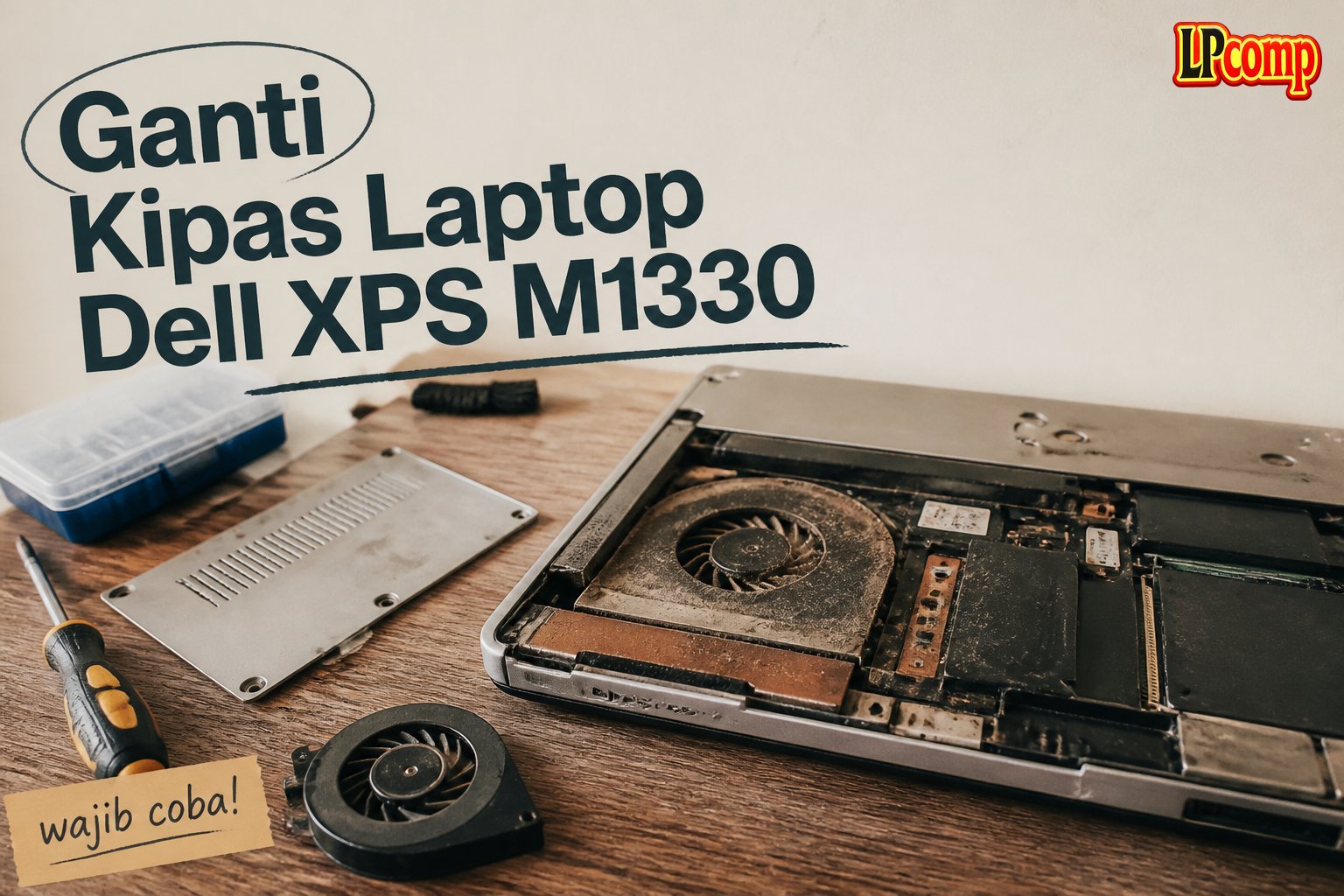 Ganti Kipas Laptop Dell XPS M1330