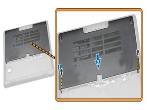Langkah 2 — Lepaskan Screws Base Cover
