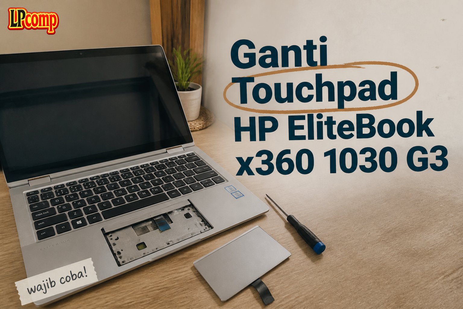 Ganti Touchpad HP EliteBook x360 1030 G3