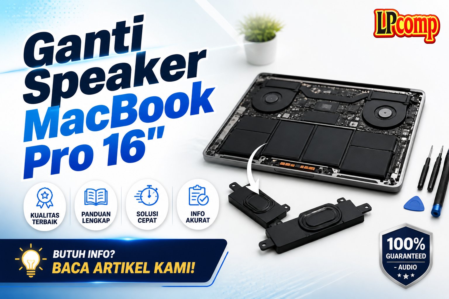 Ganti Speaker MacBook Pro 16"