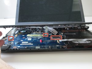 Langkah 7 — Lepaskan Kabel Ribbon Kecil