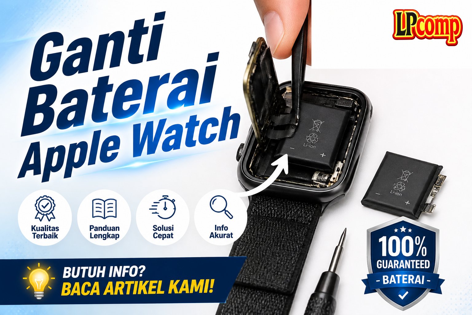 Ganti Baterai Apple Watch