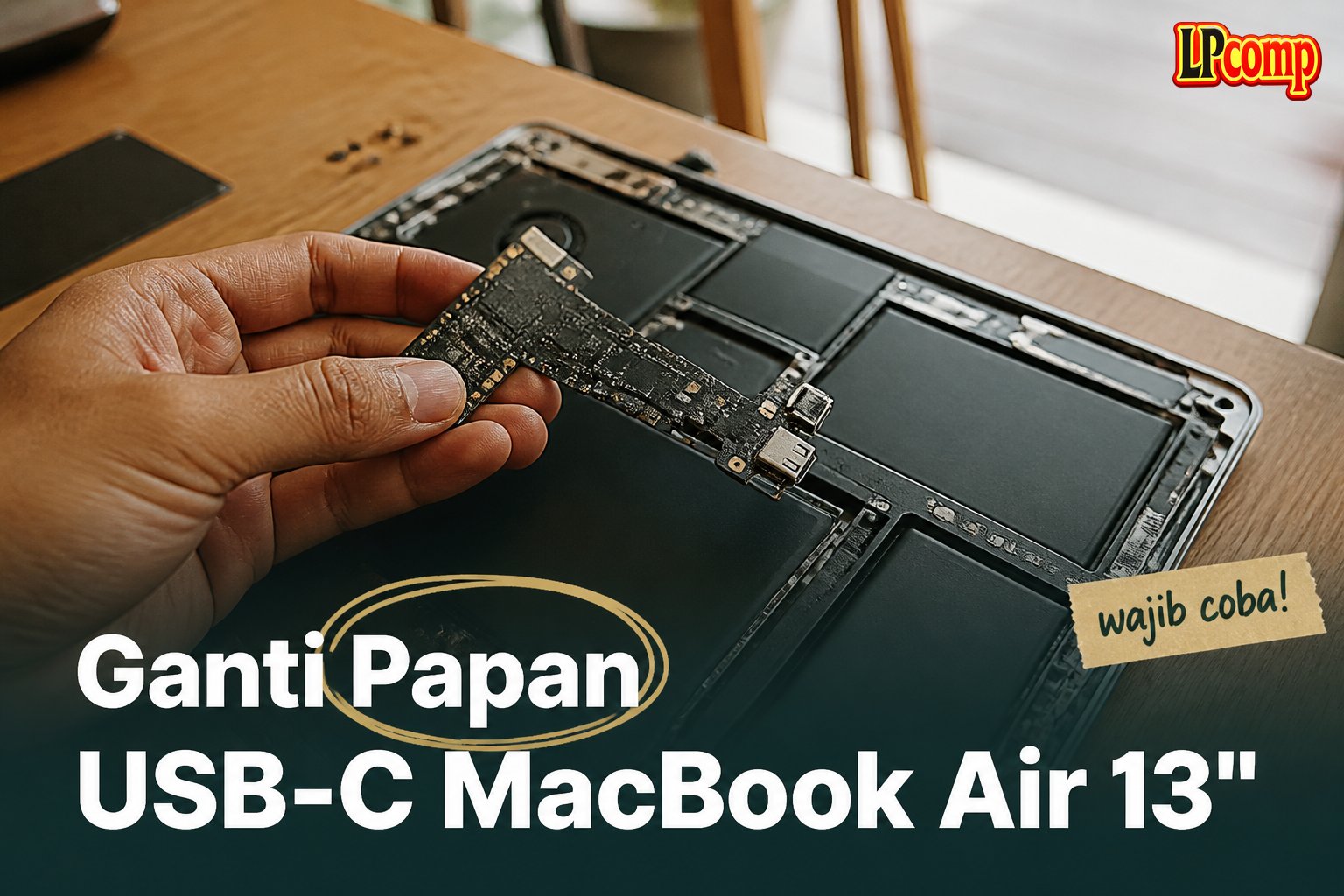 Ganti Papan USB-C MacBook Air 13"