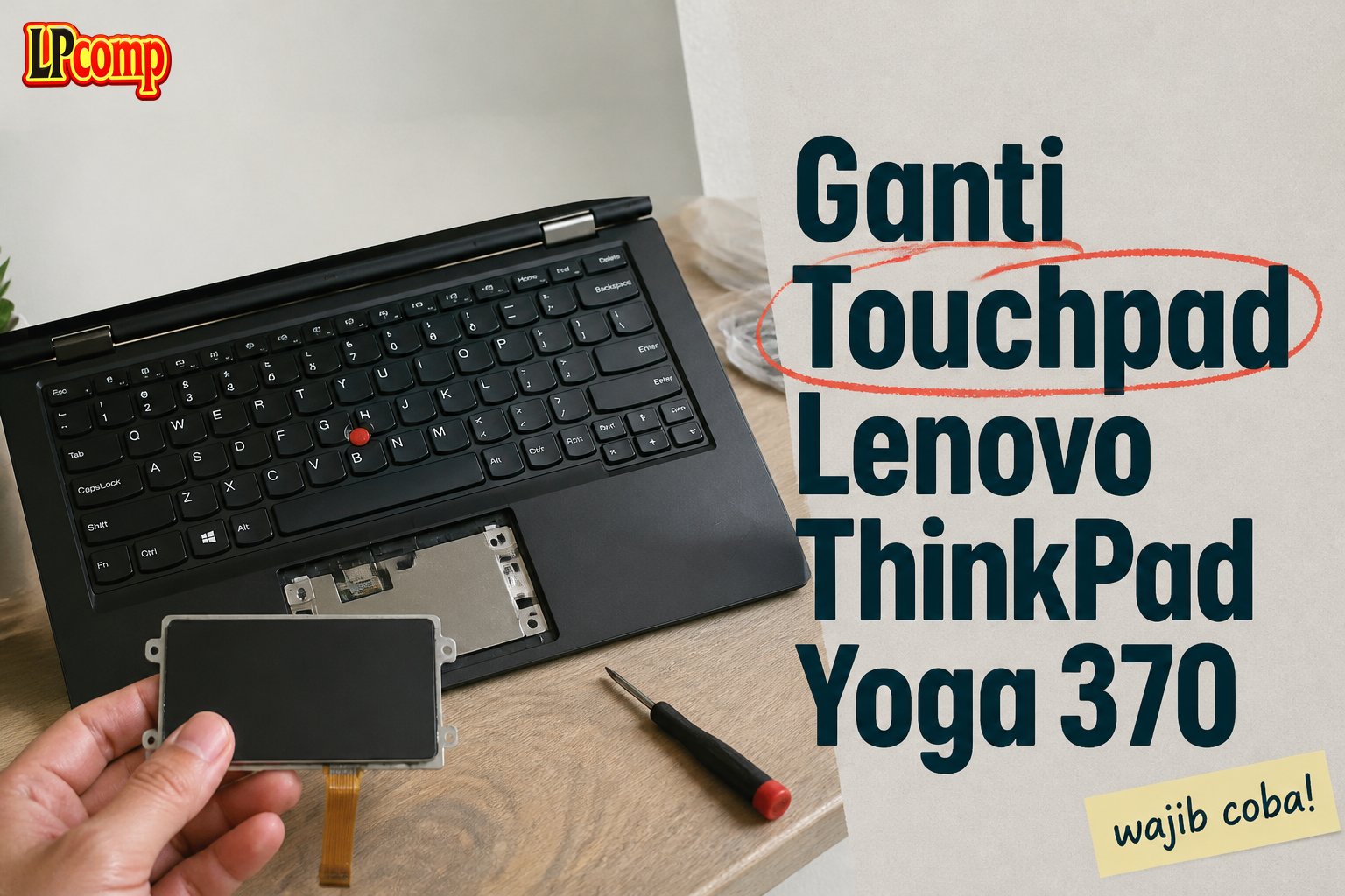 Ganti Touchpad Lenovo ThinkPad Yoga 370